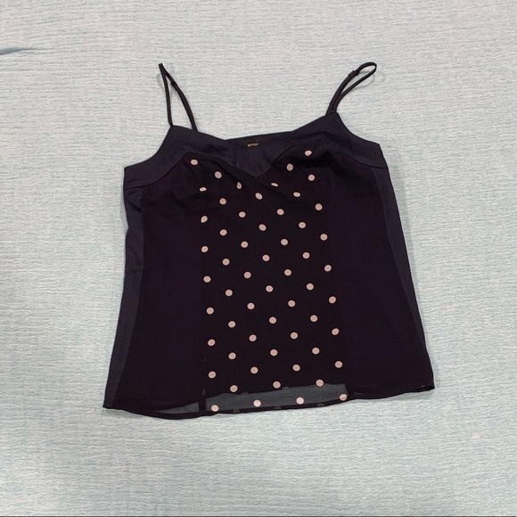 Banana Republic Navy Polka Dot Cami - Picture 3 of 6